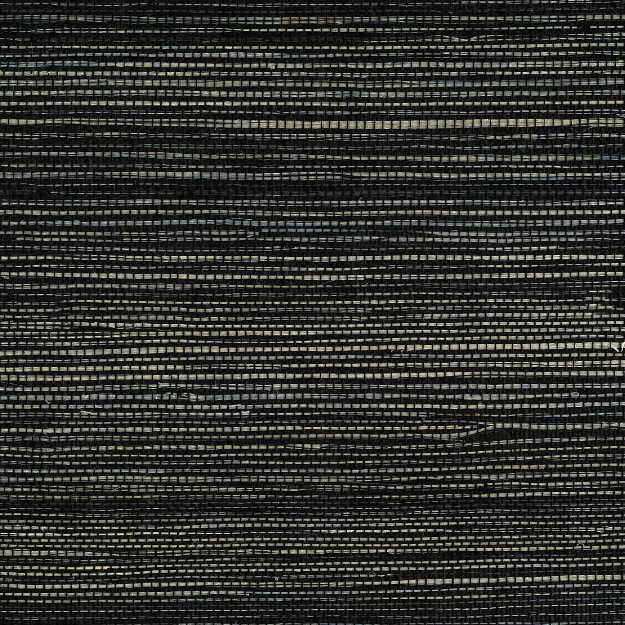Sample-5281 | Soho Hemp Black White | Phillip Jeffries | Wallpaper