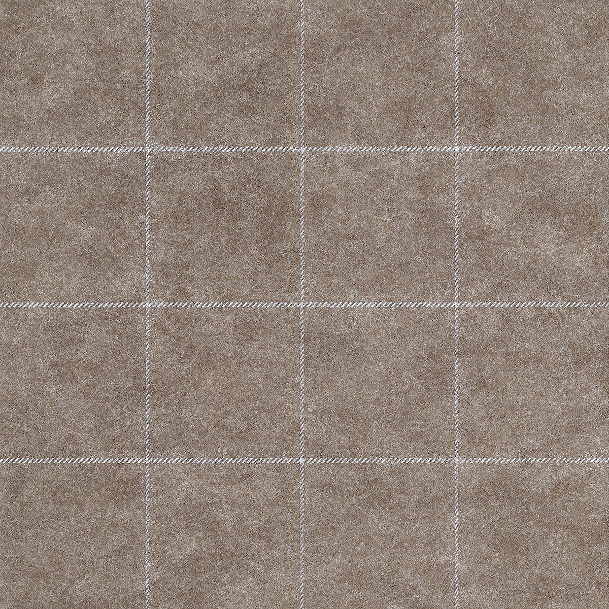 Purchase 4472 Savile Suiting Plaid White On Beige Phillip Jeffries Wallpaper