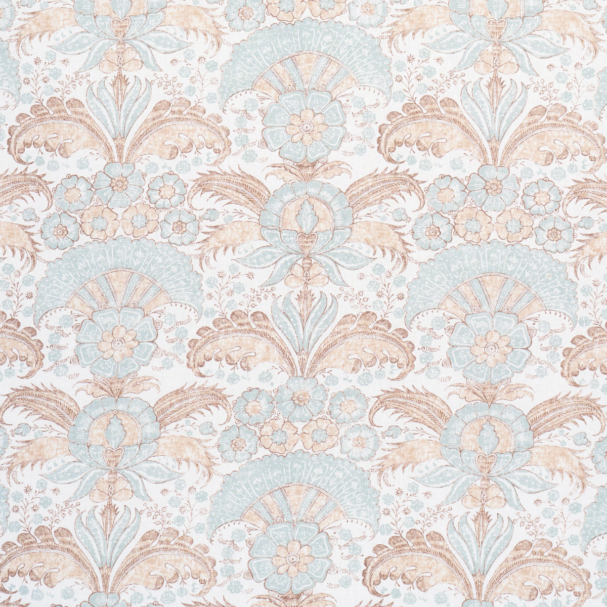 Purchase 1283004 | Calicut, Aqua - Schumacher Fabric