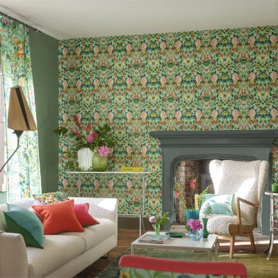 Purchase Pdg1156/05 | Ikebana Damask - Designer Guild Wallpaper