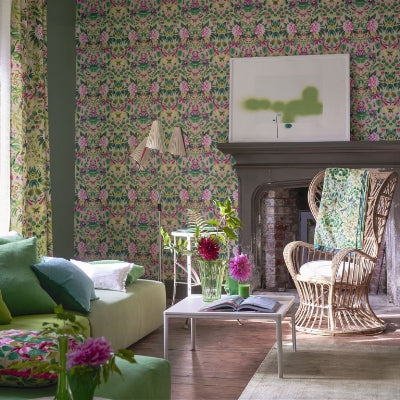 Purchase Pdg1156/01 | Ikebana Damask - Designer Guild Wallpaper