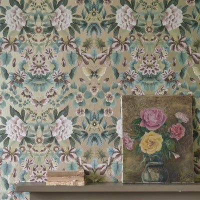 Purchase Pdg1156/03 | Ikebana Damask - Designer Guild Wallpaper