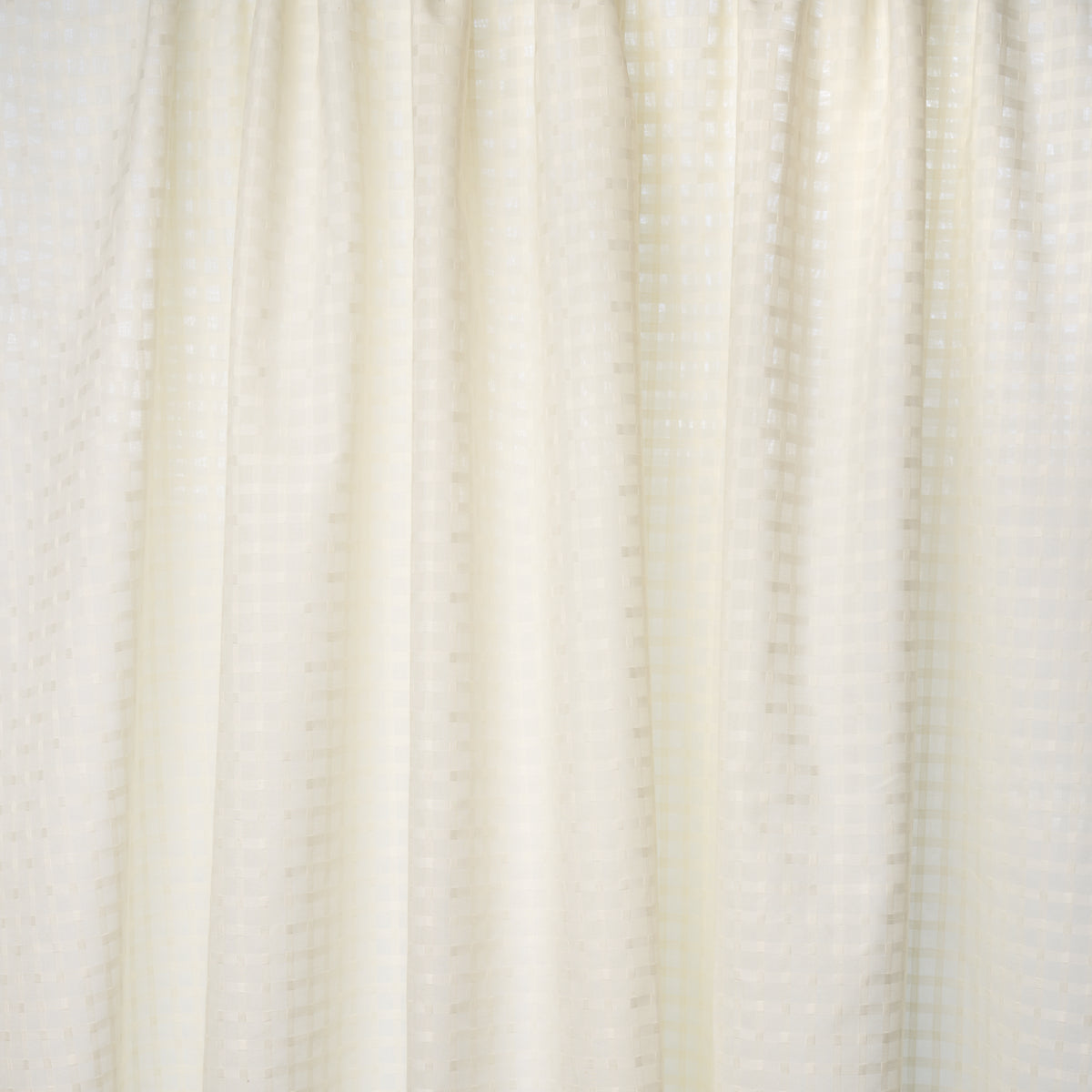Purchase 16611 | Borealis Check Sheer, Champagne - Schumacher Fabric