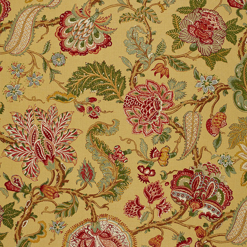 Acquire 172742 Chalfont Sunflower by Schumacher Fabric