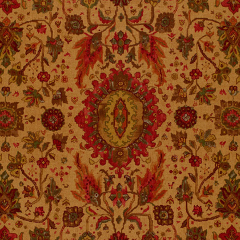 Save 172792 Jahanara Carpet Tea Leaf by Schumacher Fabric
