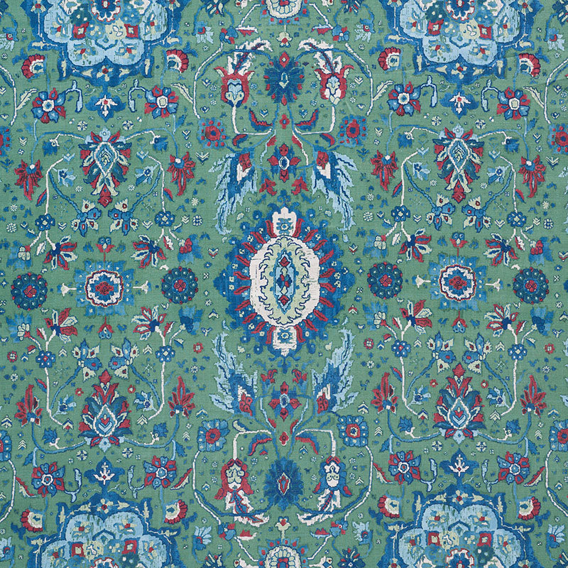 Purchase 172793 Jahanara Carpet Jade by Schumacher Fabric