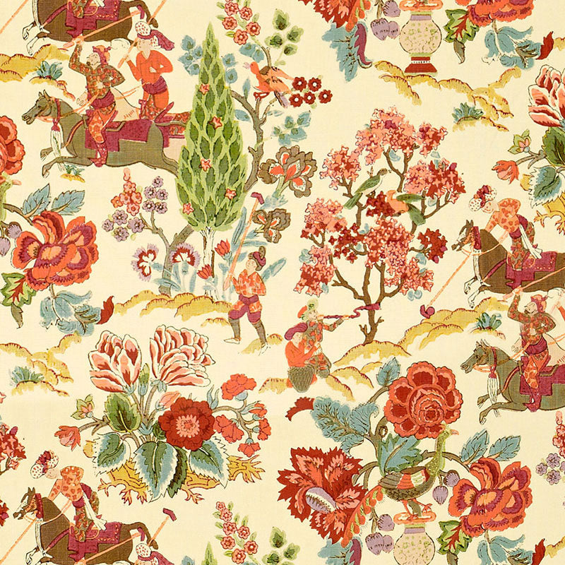 Purchase 173011 Persian Lancers Spring by Schumacher Fabric