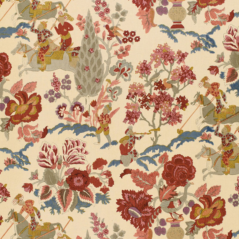Shop 173012 Persian Lancers Document by Schumacher Fabric