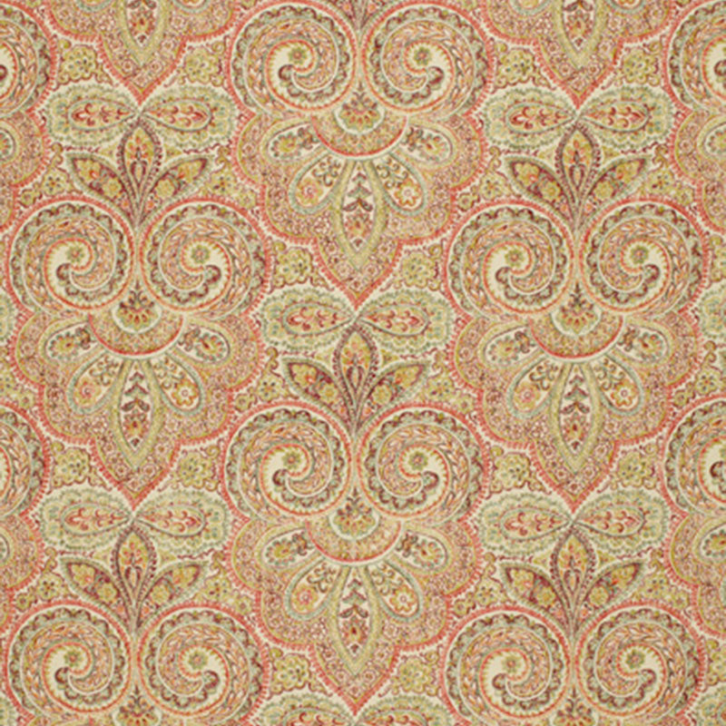 Find 173450 Kashan Paisley Gemstone by Schumacher Fabric