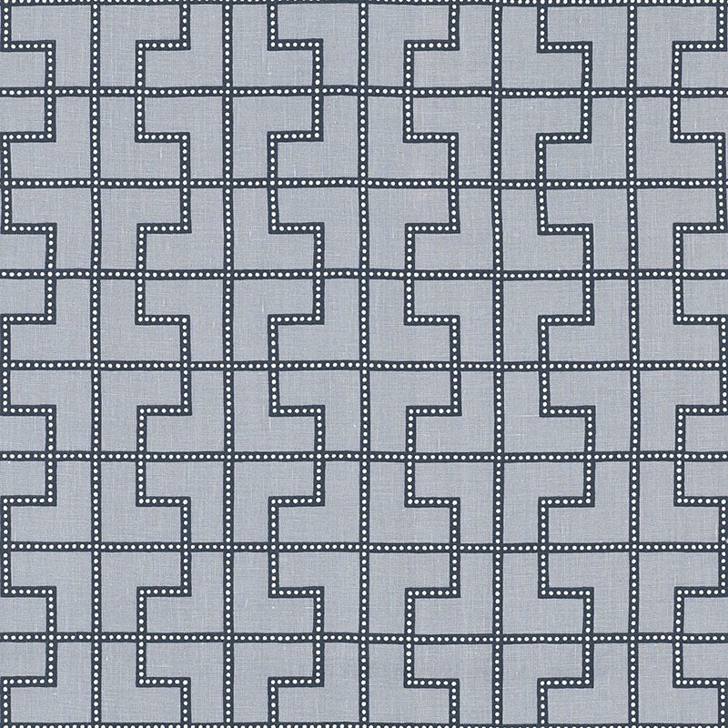Acquire 174040 Bleecker Twilight by Schumacher Fabric