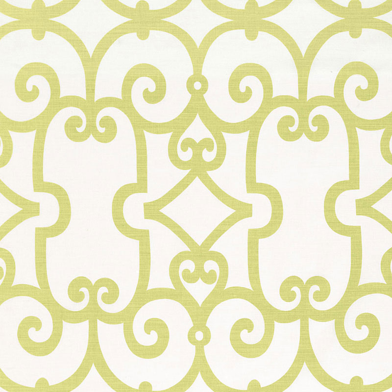 Looking 174150 Manor Gate Aloe by Schumacher Fabric