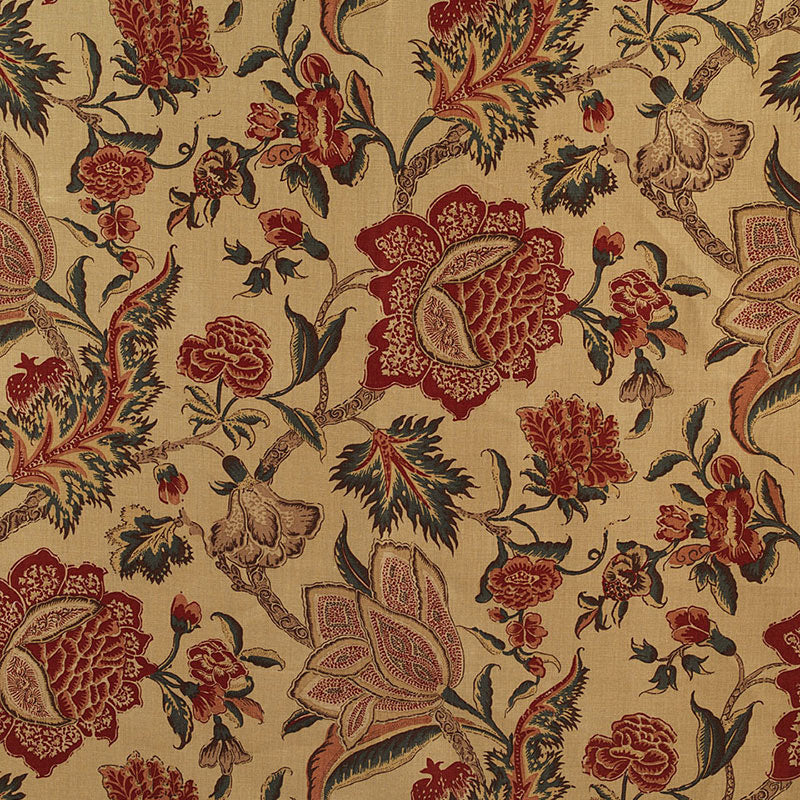 Order 174340 Ceylon Floral Vine Document by Schumacher Fabric