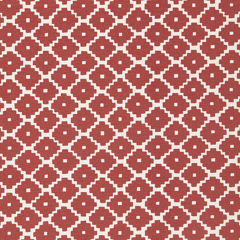 Save 174484 Ziggurat Ruby by Schumacher Fabric