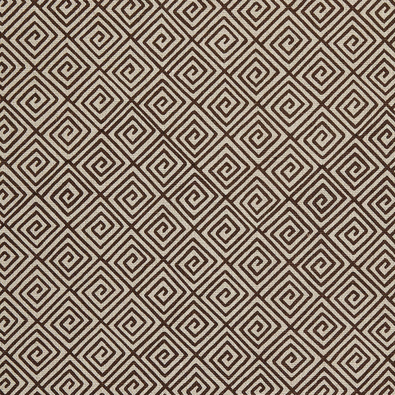 Looking 174503 Greek Key Java by Schumacher Fabric
