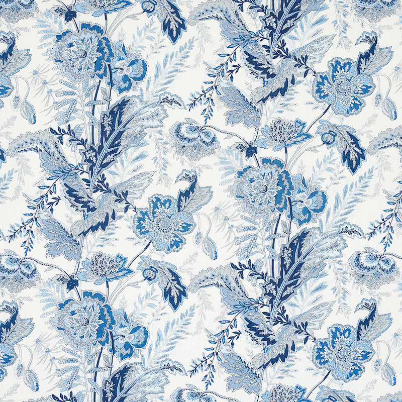 View 174544 Sandoway Vine Delft by Schumacher Fabric