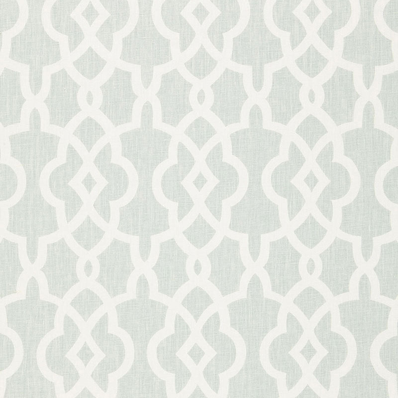 Buy 174593 Summer Palace Fret Mineral by Schumacher Fabric
