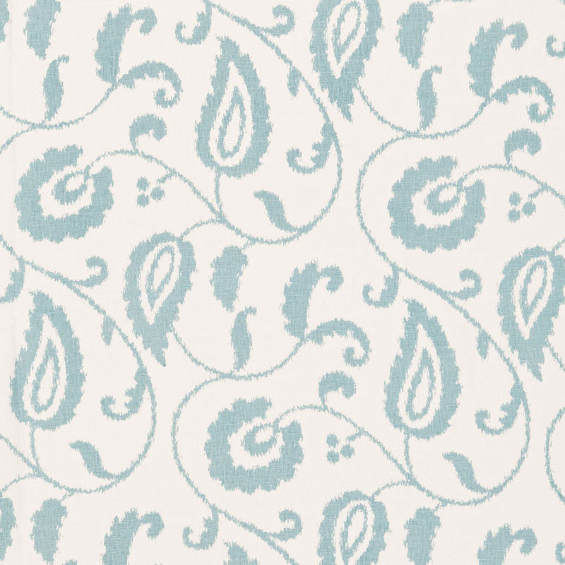 Acquire 175012 Malacca Ikat Vine Lake by Schumacher Fabric