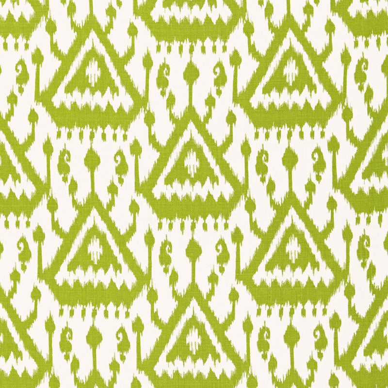 Purchase 175023 Vientiane Ikat Palm by Schumacher Fabric