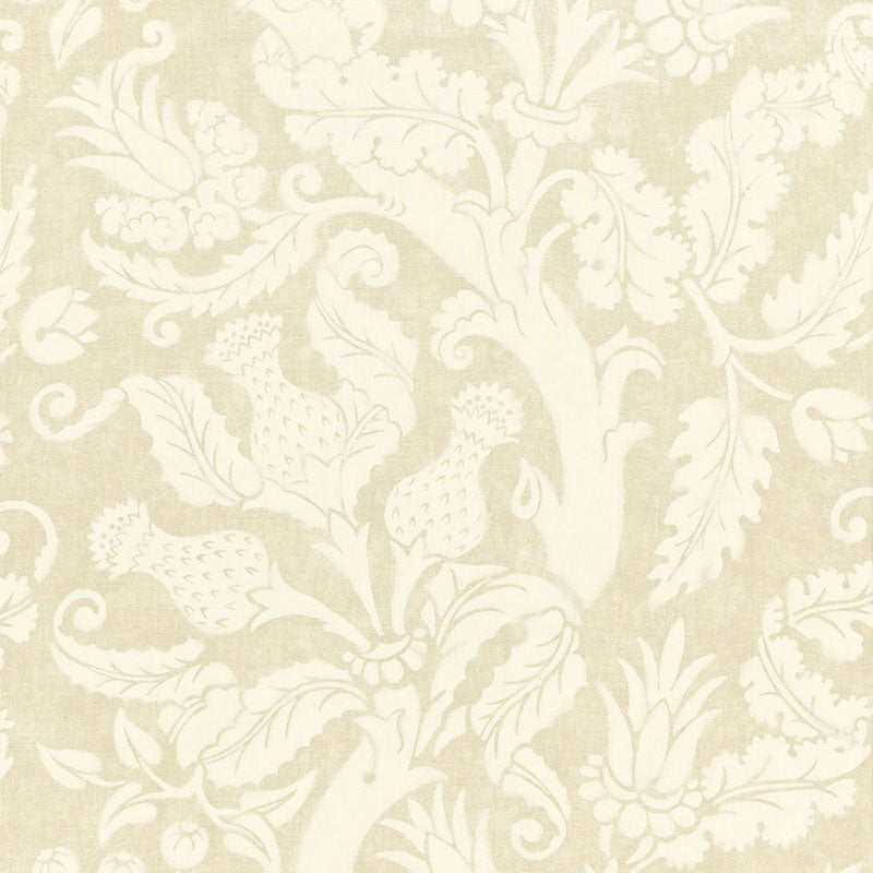 Acquire 175070 Villa De Medici Greige by Schumacher Fabric