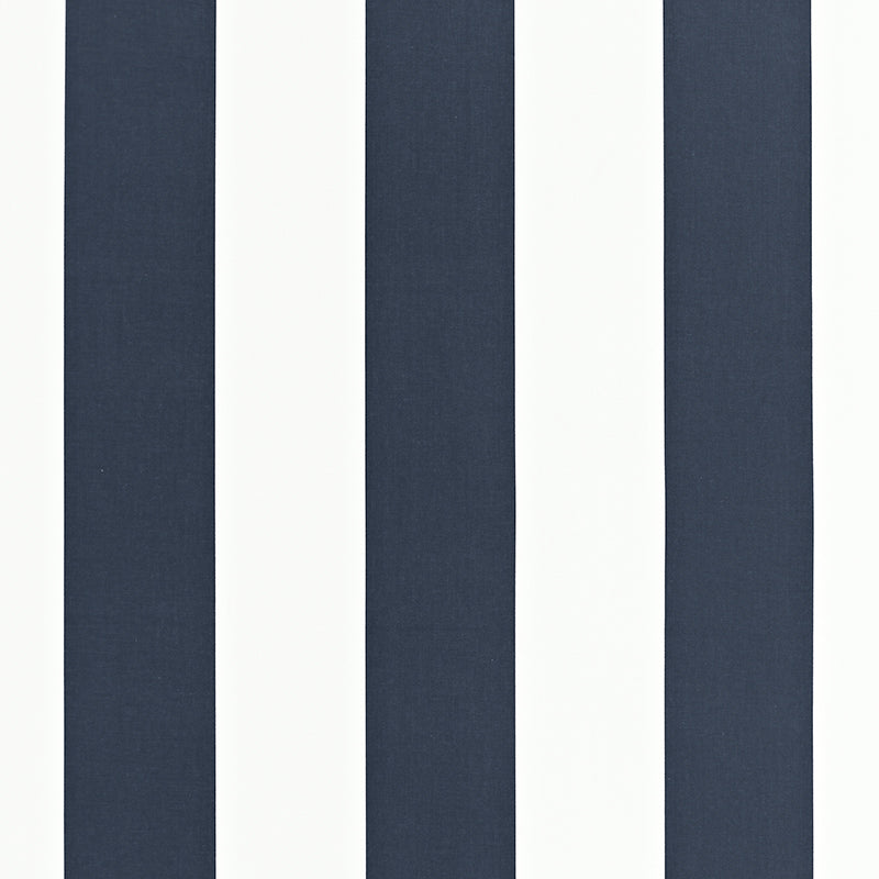 Select 175245 Geyer Stripe Navy by Schumacher Fabric
