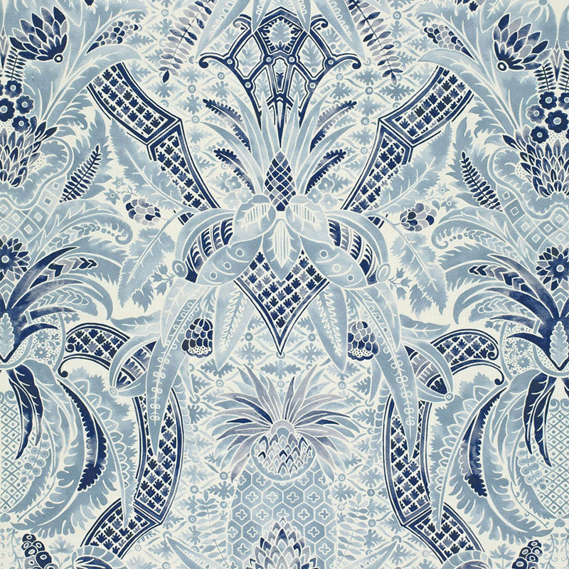 Acquire 175580 Cap Ferrat Pacific by Schumacher Fabric