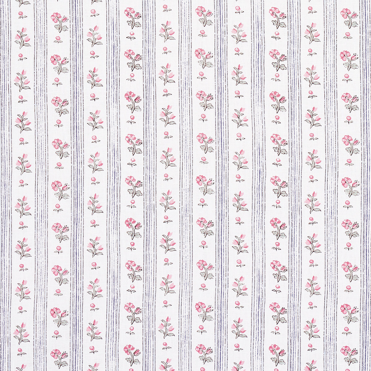 Purchase 175965 Cabanon Stripe, Rose by Schumacher Fabric