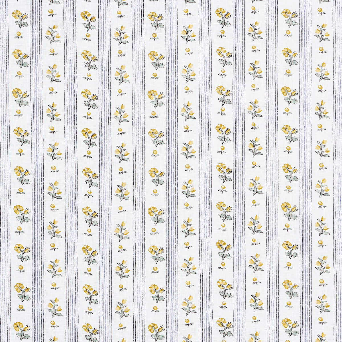 Purchase 175966 Cabanon Stripe, Jaune by Schumacher Fabric