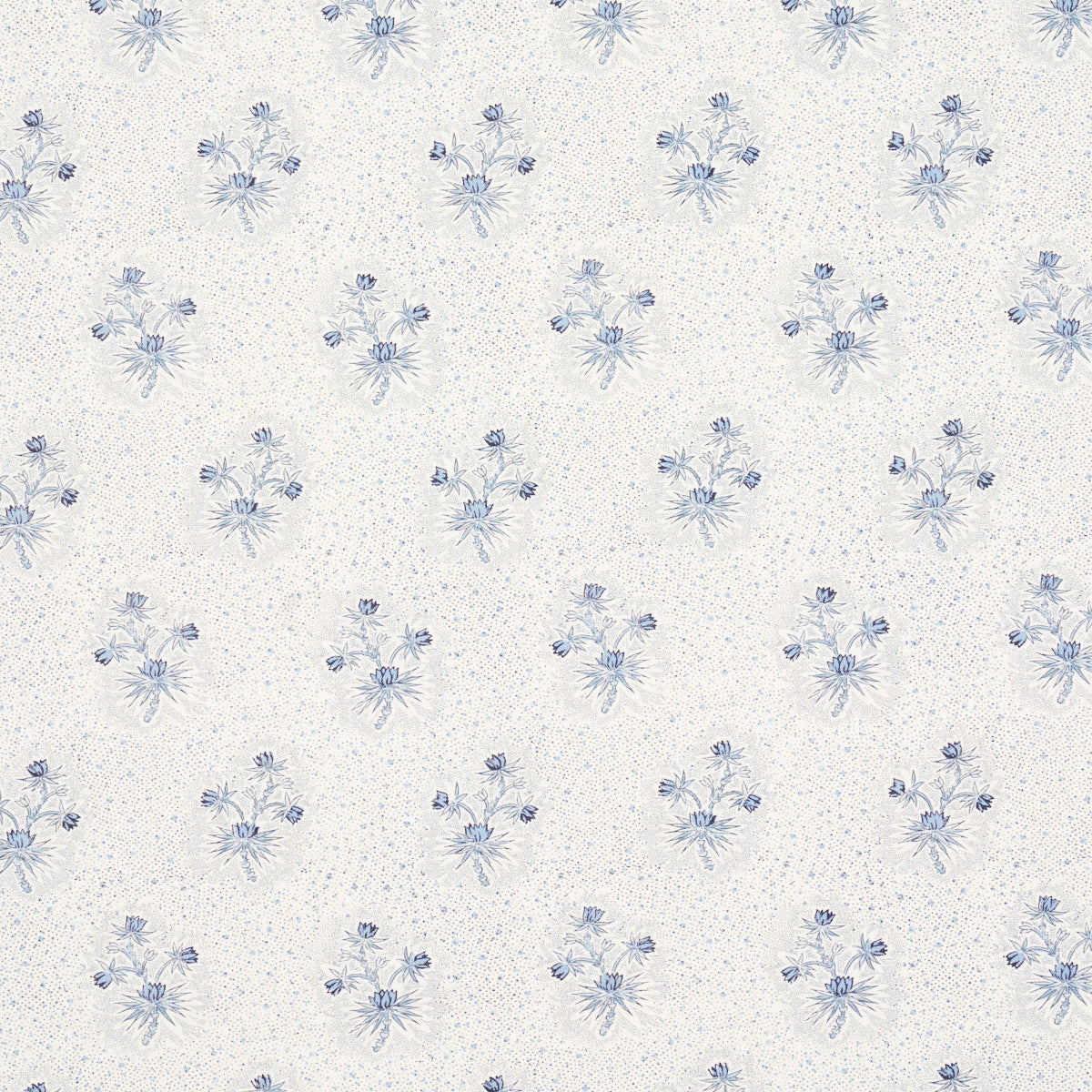 View 175971 Cassis Floral Bleu by Schumacher Fabric