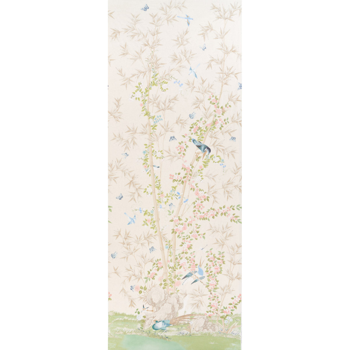 Purchase 176023 Brighton Pavilion Panel, Alabaster by Schumacher Fabric
