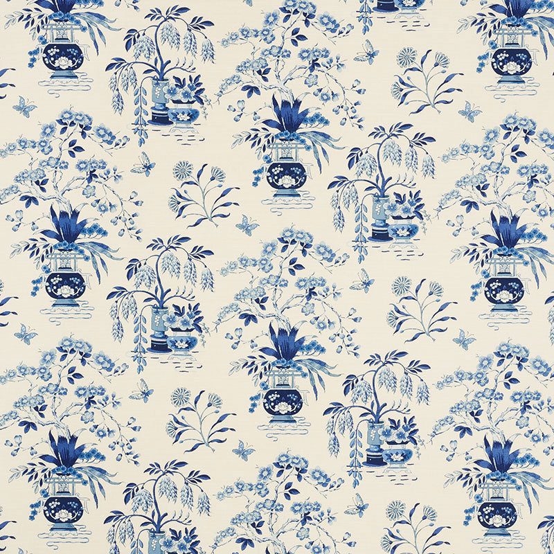 Buy 176733 Ming Vase Porcelain by Schumacher Fabric