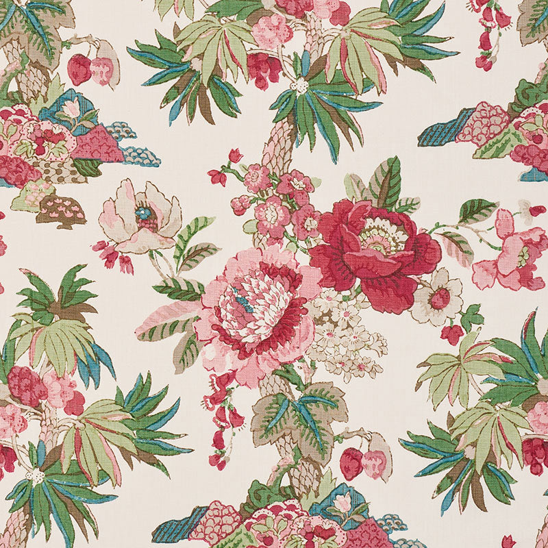 Select 176780 Floribunda Document by Schumacher Fabric