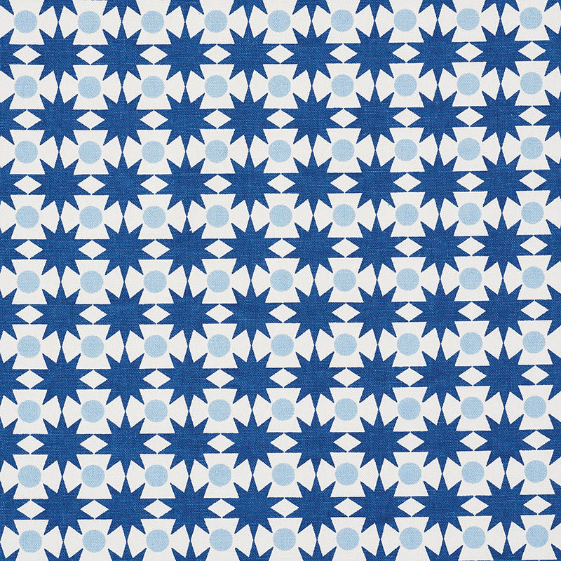 Shop 177060 Cosmos Blue by Schumacher Fabric