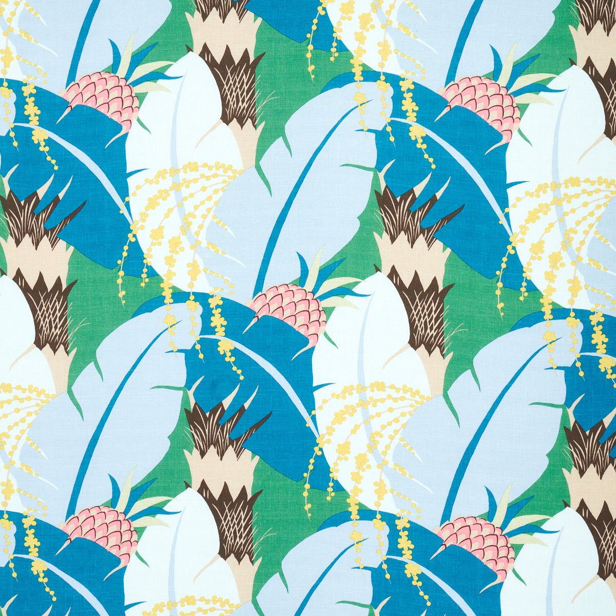 Order 177541 Ananas Peacock by Schumacher Fabric