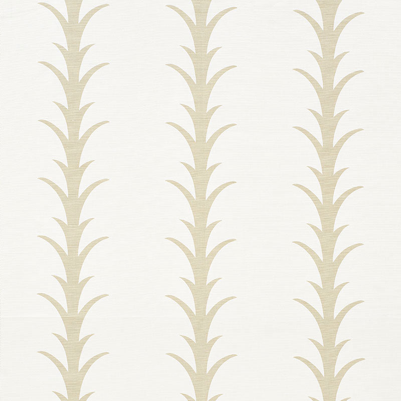 Shop 177630 Acanthus Stripe Sand by Schumacher Fabric