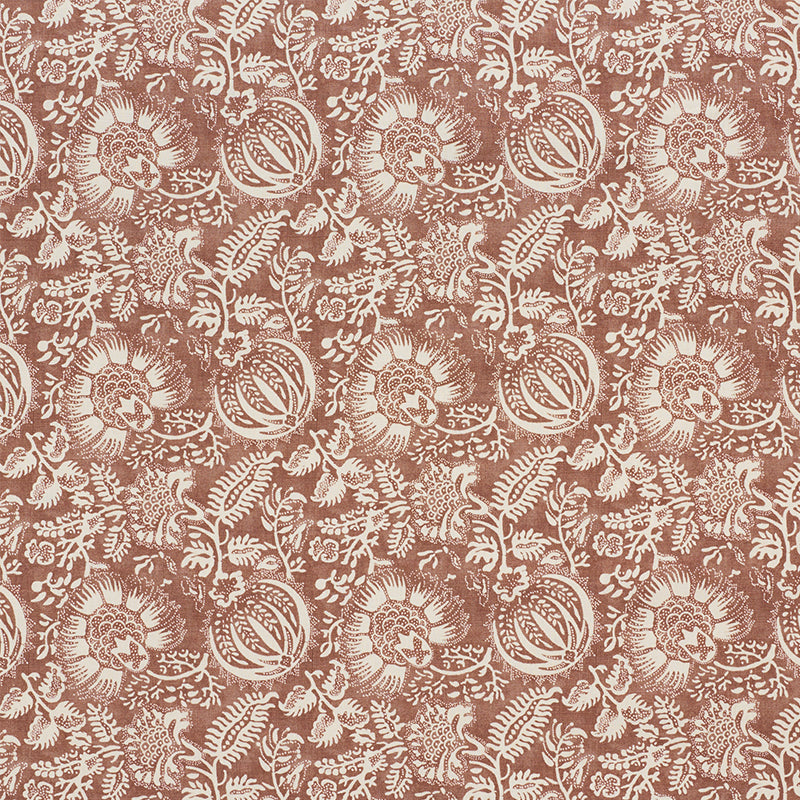 Shop 177692 Pomegranate Print Russet by Schumacher Fabric