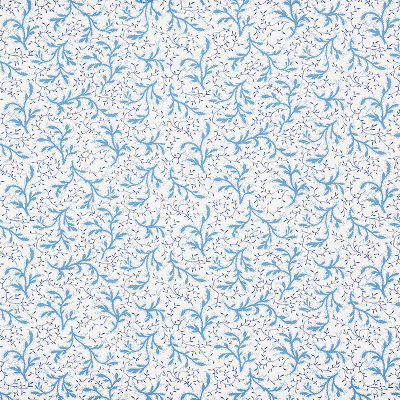 Shop 177832 Sprig Afternoon Blue by Schumacher Fabric