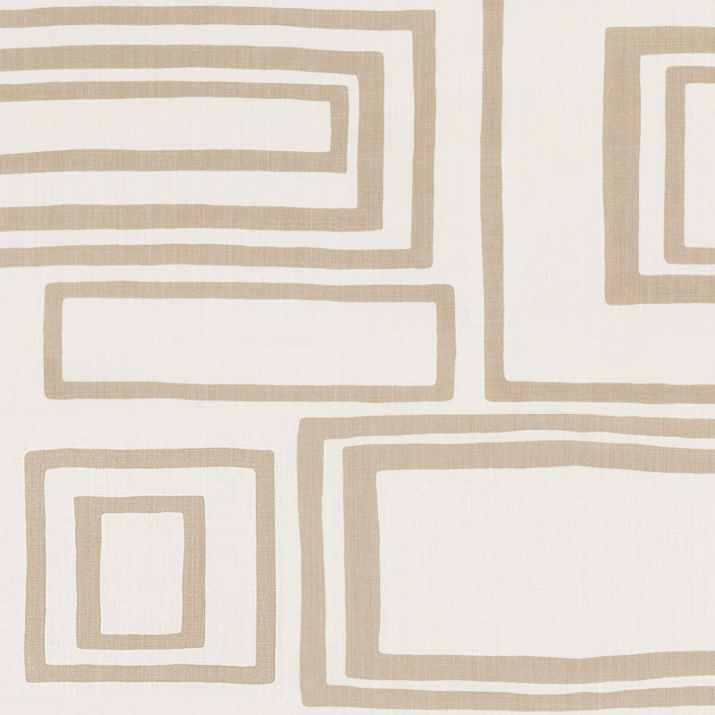 Purchase 178221 Large Open Boxes Natural by Schumacher Fabric