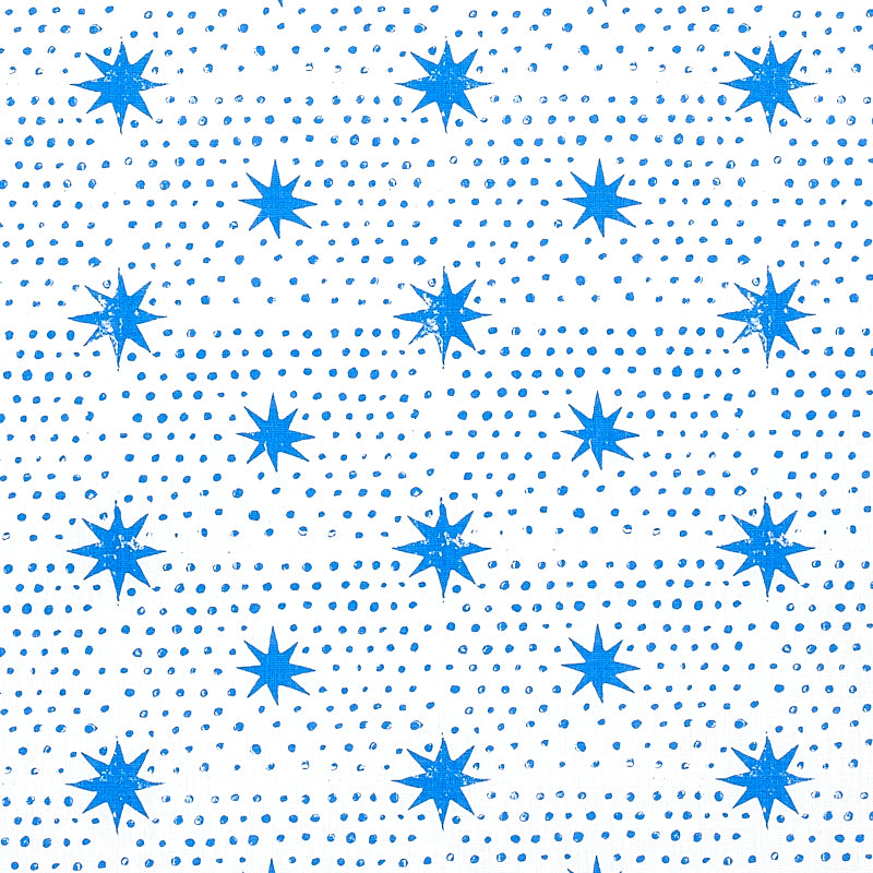 Purchase 179160 Spot & Star Blue by Schumacher Fabric