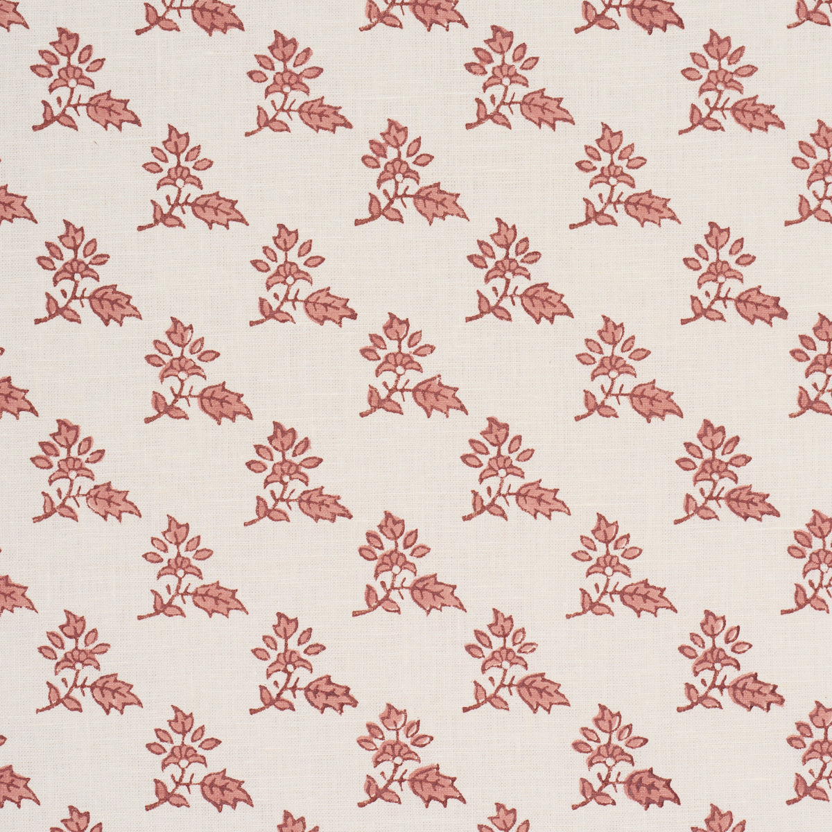 Purchase 179335 | Torbay Hand-Block Print, Persimmon - Schumacher Fabric