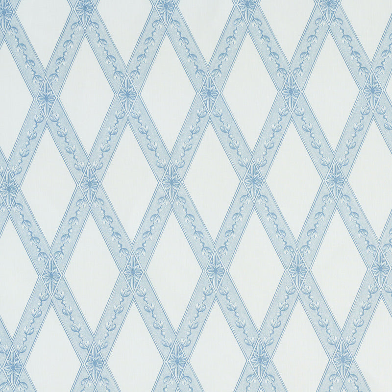 Select 179460 Les Losanges Toile Sky by Schumacher Fabric