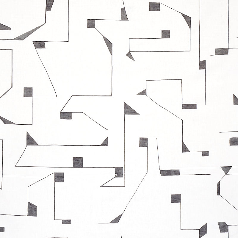 Purchase 179691 Circuit, Grey by Schumacher Fabric