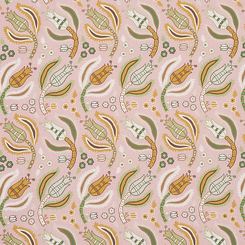 Order 179852 Malabar Vine Blush by Schumacher Fabric