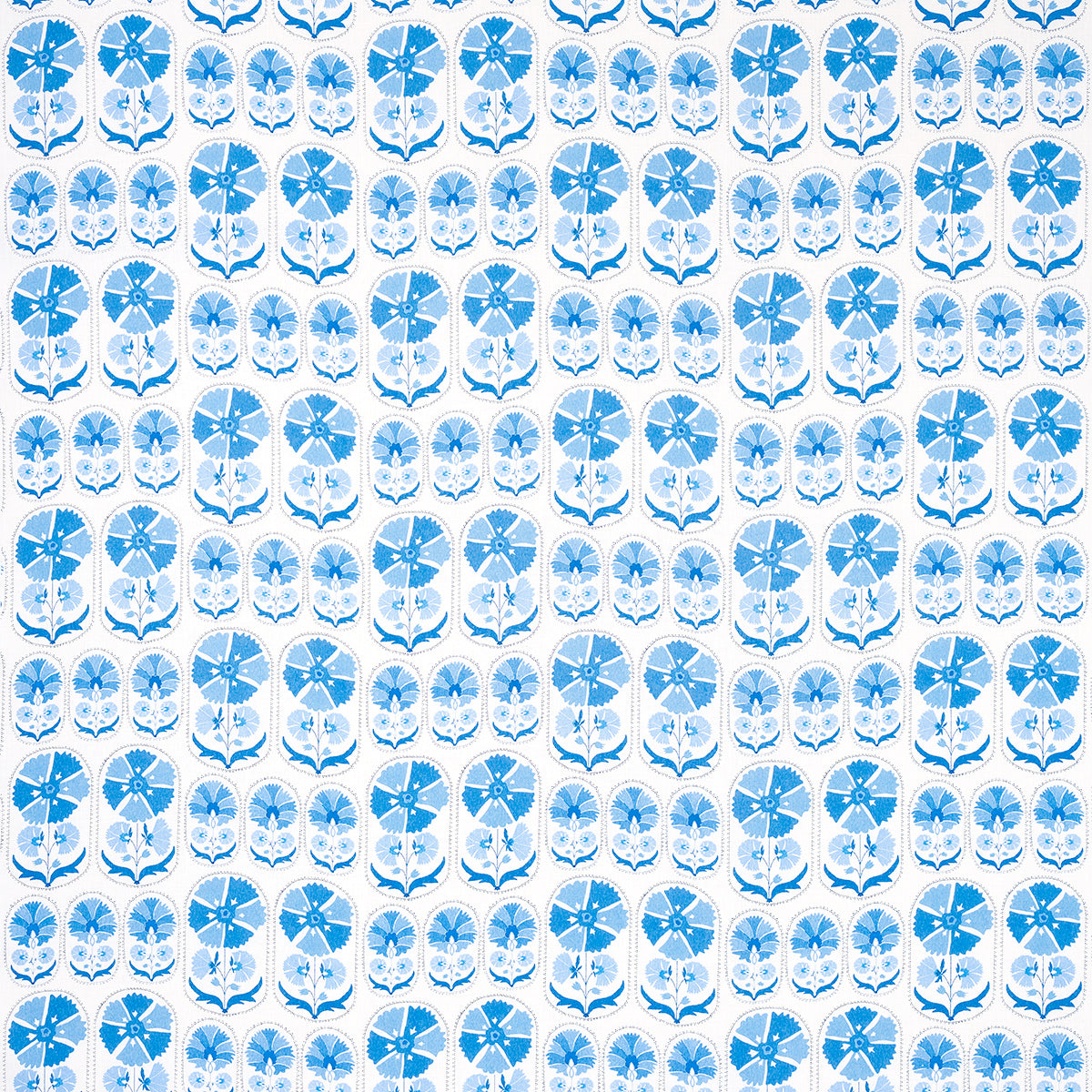 Purchase 180481 Anjuna Floral Linen Print, Porcelain by Schumacher Fabric