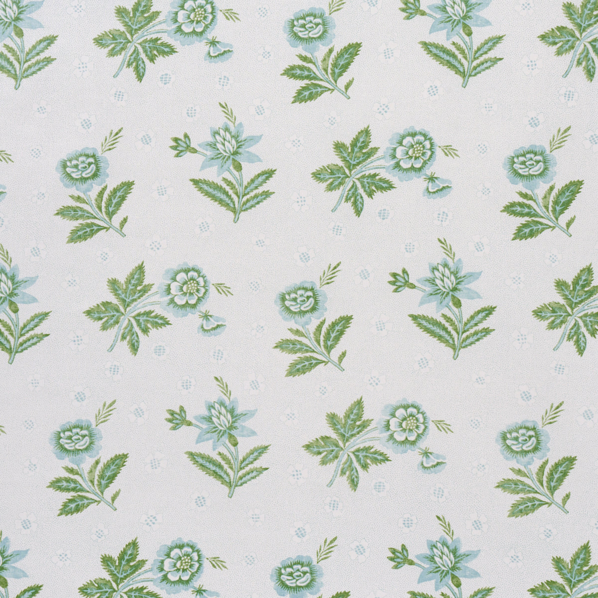 Purchase 180540 | Azulejos, Leaf & Aqua - Schumacher Fabric