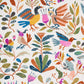 Purchase 180850 | Azulejos, Multi Birds - Schumacher Fabric