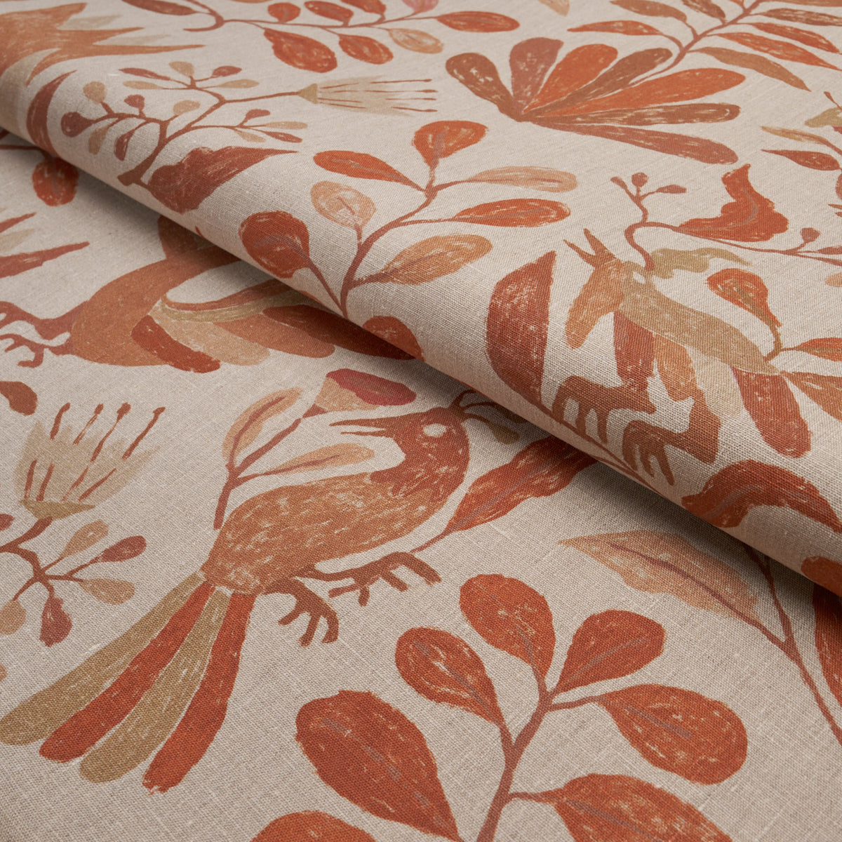 Purchase 180852 | Canopy, Terracotta - Schumacher Fabric
