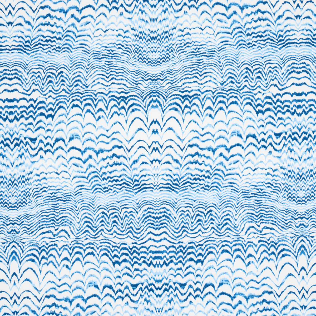 Purchase 181050 | Ink Wave Print Indoor/Outdoor, Indigo - Schumacher Fabric