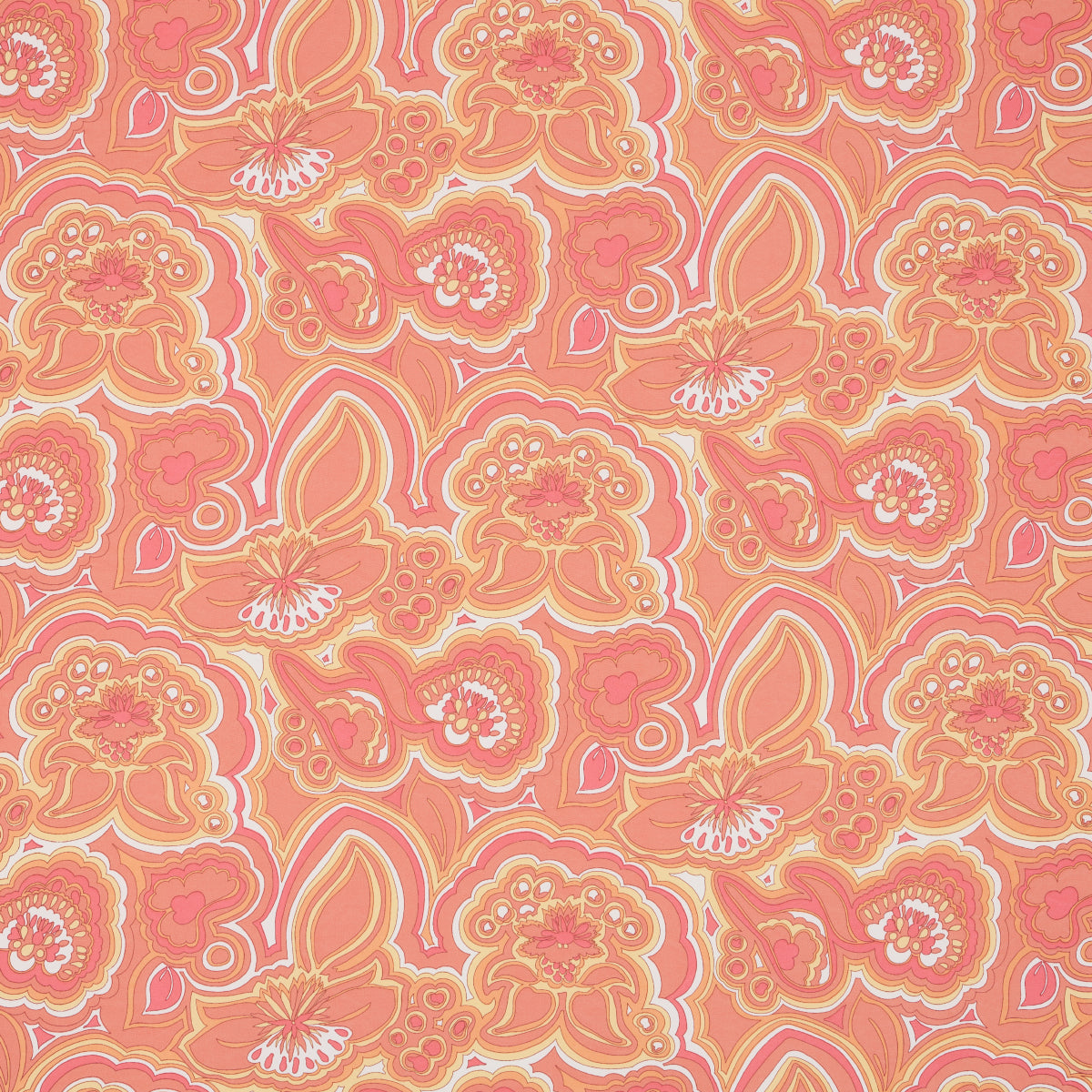 Purchase 181062 | Morning Sunrise Indoor/Outdoor, Citrus - Schumacher Fabric