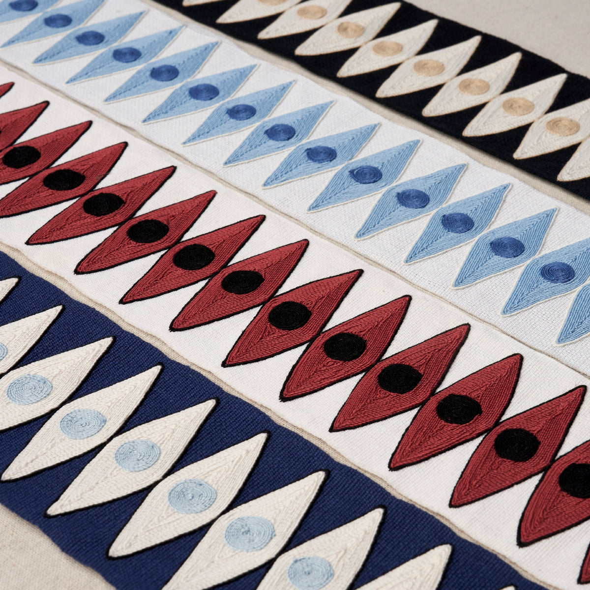 Purchase 181220 | Backgammon Tape, Navy And Sky - Schumacher Trim