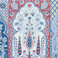 Purchase 181311 | Barra Palace, Indigo & Crimson - Schumacher Fabric